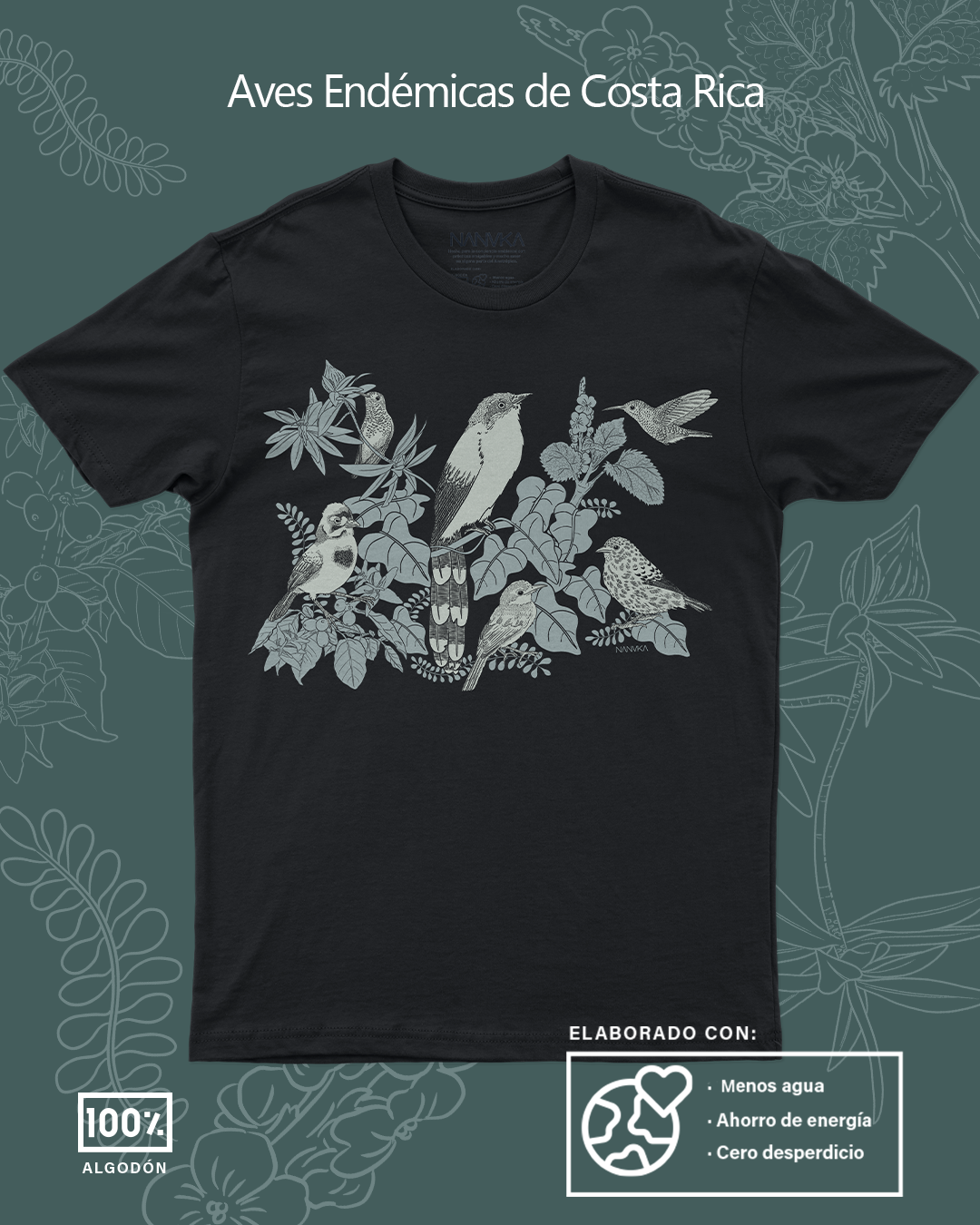 Aves Endémicas de Costa Rica - Camiseta