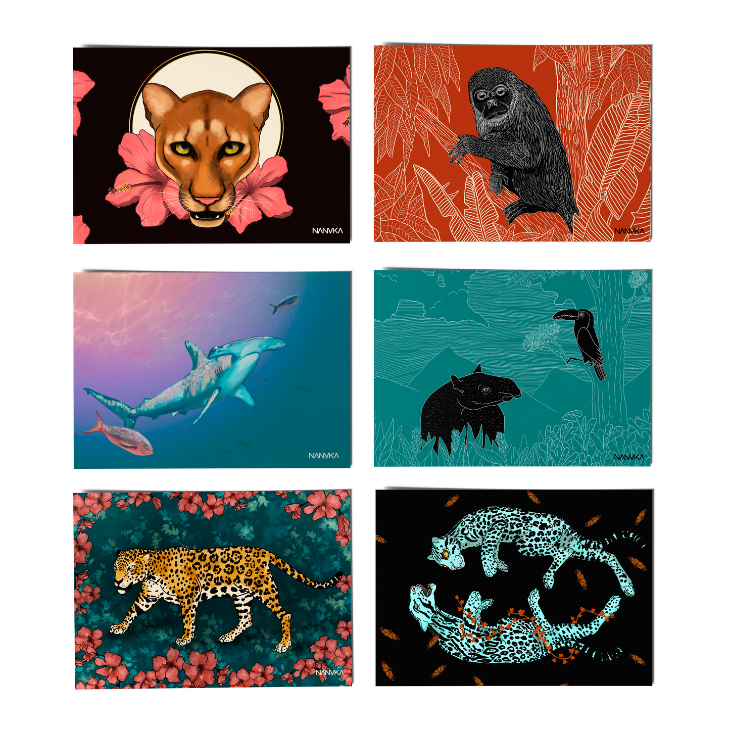 Postcards pack